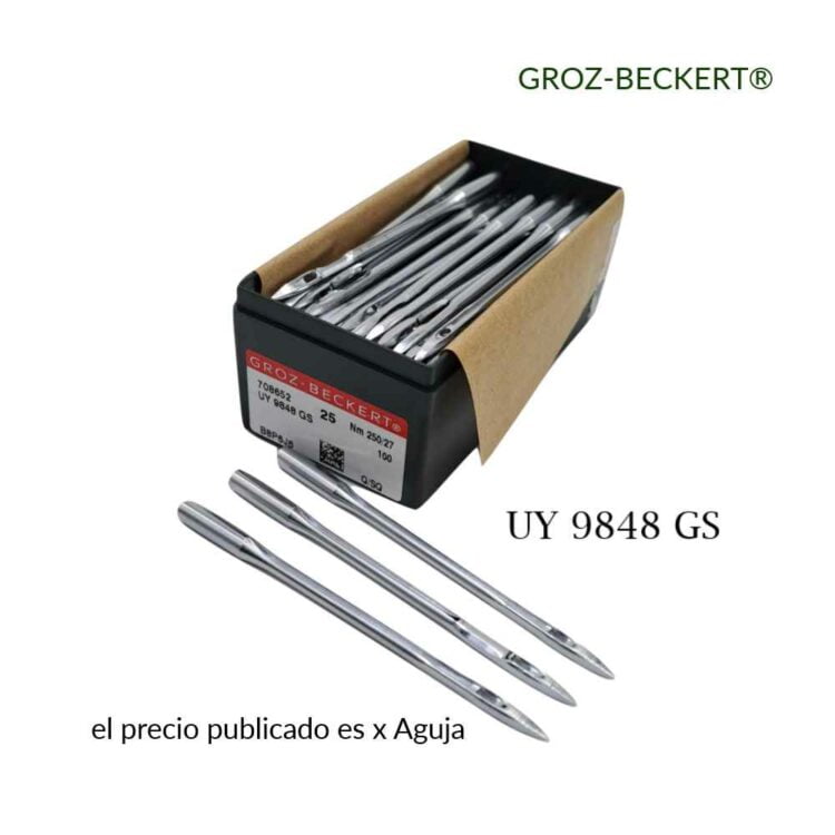 UY 9848 GS Punta Q – Agujas GROZ-BECKERT® — HILOVAL