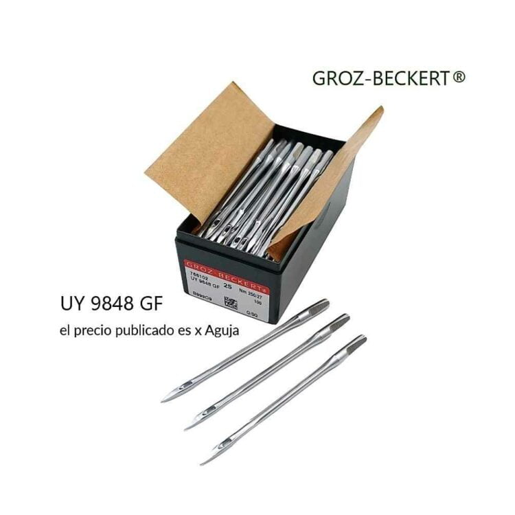 UY 9848 GF – Agujas GROZ-BECKERT® — HILOVAL