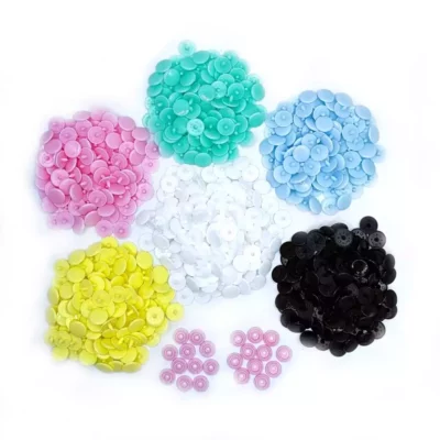 Colores de Broche Bebé Plástico Acetal de 11mm - Marca Jordao